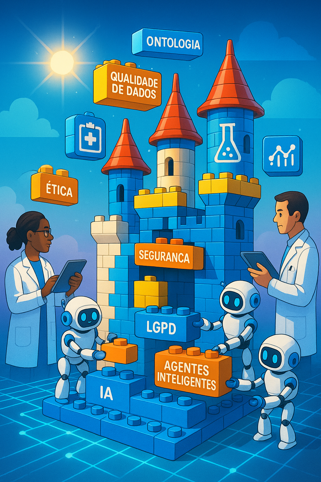 Castelo da IA: Como construir Governança de Dados com blocos sólidos